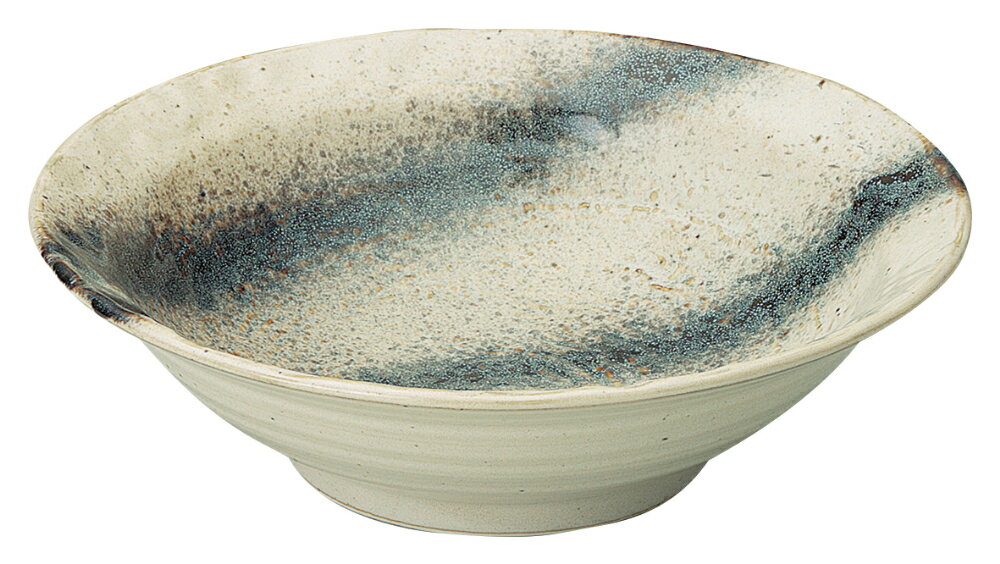樂天商城 - 銀河 ぎんが 石目リム尺鉢 花伝 KOYO 光洋 光洋陶器 51524063 おしゃれ かわいい 和食器 可愛い 和陶器 業務用 食洗機対応 日本製