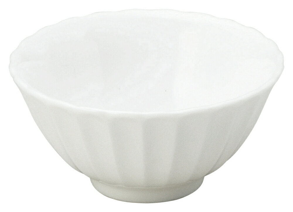 Rakuten - かすみ 白 10.5cmボウル 花伝 KOYO 光洋 光洋陶器 56100023 おしゃれ かわいい 和食器 可愛い 和陶器 業務用 食洗機対応 日本製