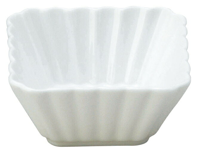 樂天商城 - かすみ 白 7cm正角深鉢 花伝 KOYO 光洋 光洋陶器 56100066 おしゃれ かわいい 和食器 可愛い 和陶器 業務用 食洗機対応 日本製