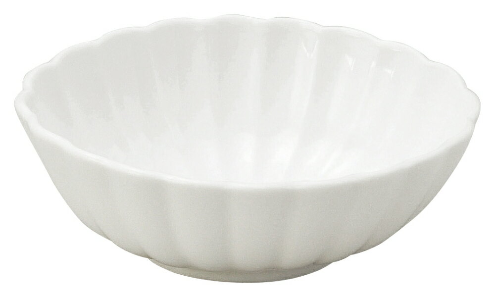 乐天商城 - かすみ 白 11.5cm楕円小鉢 花伝 KOYO 光洋 光洋陶器 56100097 おしゃれ かわいい 和食器 可愛い 和陶器 業務用 食洗機対応 日本製