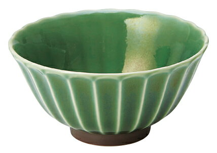 Rakuten - かすみ 緑 11.5cmボウル 花伝 KOYO 光洋 光洋陶器 56171022 おしゃれ かわいい 和食器 可愛い 和陶器 業務用 食洗機対応 日本製