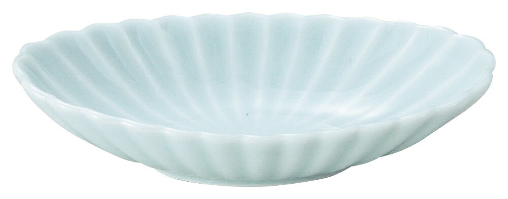 Rakuten - かすみ 青白 楕円皿 小 花伝 KOYO 光洋 光洋陶器 56180077 おしゃれ かわいい 和食器 可愛い 和陶器 業務用 食洗機対応 日本製