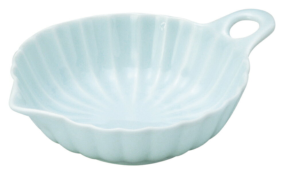 かすみ 青白 13cm手付小鉢 花伝 KOYO 光洋 光洋陶器 56180094 おしゃれ かわいい 和食器 可愛い 和陶器 業務用 食洗機対応 日本製