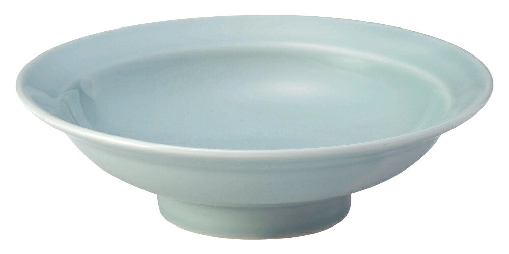 樂天商城 - 青彩 せいさい 7.0丸高台皿 花伝 KOYO 光洋 光洋陶器 50180077 青磁 中華 食器 おしゃれ かわいい 可愛い 業務用 食洗機対応 日本製