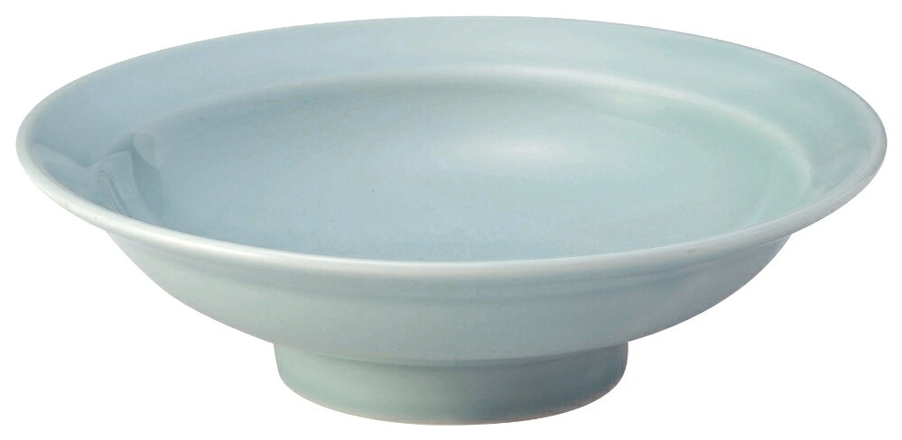 乐天商城 - 青彩 せいさい 6.0丸高台皿 花伝 KOYO 光洋 光洋陶器 50180079 青磁 中華 食器 おしゃれ かわいい 可愛い 業務用 食洗機対応 日本製