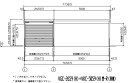 ヨドコウ ヨドガレージ VGC-2659+VKC-5059 標準+オープンスペース型 標準高タイプ【一般型】※お客様組立品
