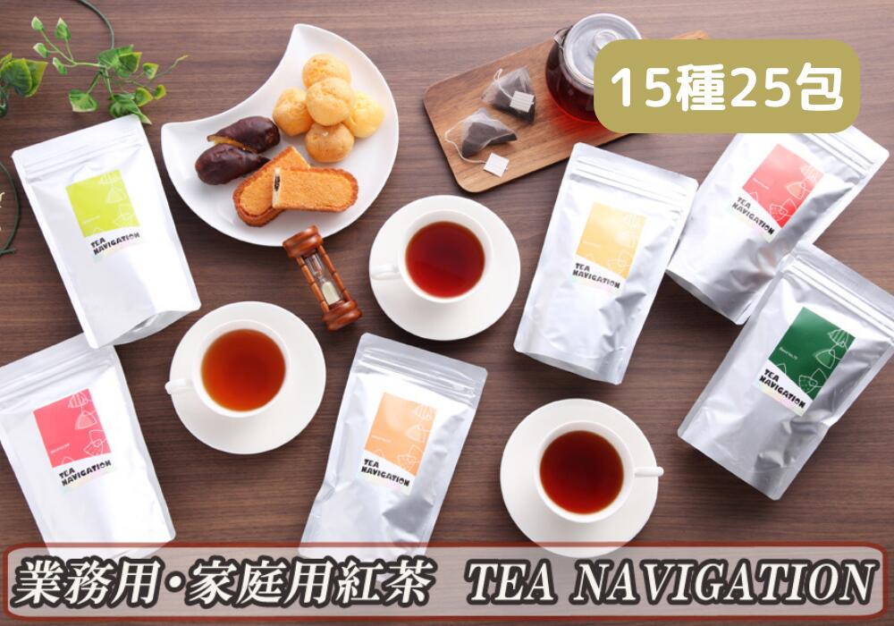 紅茶（2000円程度） TEA NAVIGATION スタンダードライン 紅茶 ギフト ティーバッグ スタンドパック 25包入 高級 フレーバーティー フルーツティー ハーブティー 中国茶 プレゼント 退職祝い 出産祝い バレンタイン ホワイトデー 母の日 プチギフト