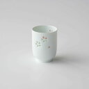 【お買い物マラソン期間はP10倍!】【おまとめSALE】【13%OFF】たち吉 桜水晶彫 湯呑(小) 6cm 【単品】 湯呑み茶碗 湯呑茶碗 コップ タンブラー 波佐見焼 磁器 器 食器 おしゃれ 日本製 ブランド たちきち 記念日 誕生日 プレゼント ギフト 贈り物 ラッピング