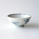 たち吉 鳥獣戯画 飯茶碗 染付 12cm 【単品】 茶碗 お茶碗 京焼 磁器 食器 おしゃれ 日本製 ブランド たちきち 記念日 誕生日 プレゼント ギフト 贈...