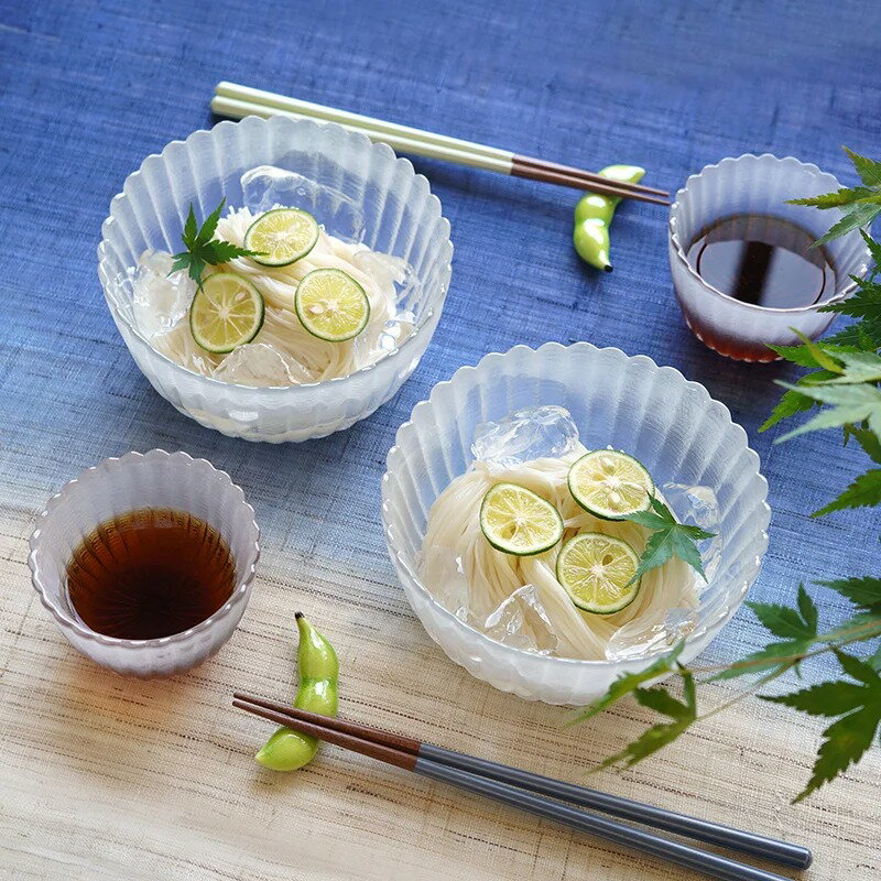 素麺 そうめん つゆ ガラス ペア 器