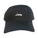 【在庫限定特価 展示品】 イズム ローキャップ ブラック×ホワイト izm