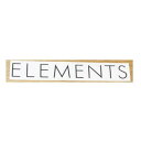 エレメンツ ロゴカッティングステッカー 260mm ホワイト 【ネコポス配送可】 ELEMENTS