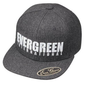 エバーグリーン　EGフラットキャップ　タイプ1　グレー　EVER GREEN　CAP　E.G.フラットキャップ　帽子　バス釣り　ブラックバス　エバグリ