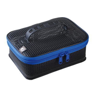 パズデザイン　ウォッシャブルメッシュケース　Mサイズ　ブルー　PAC-352