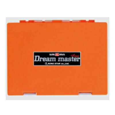 リングスター　ドリームマスター　DMA-1500SS　オレンジ　【ネコポス配送可】　RING STAR　Dream master　村田基　JIM　スプーン専用BOX　ワレット　エリアトラウト　管釣り