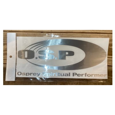 【在庫有】　OSP　ステッカー　Lサイズ　シルバー　【ネコポス配送可】