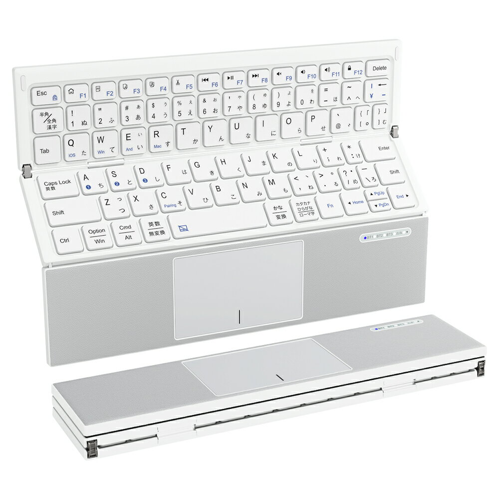 楽天市場】bluetooth キーボード（カラーホワイト）（タブレットカバー