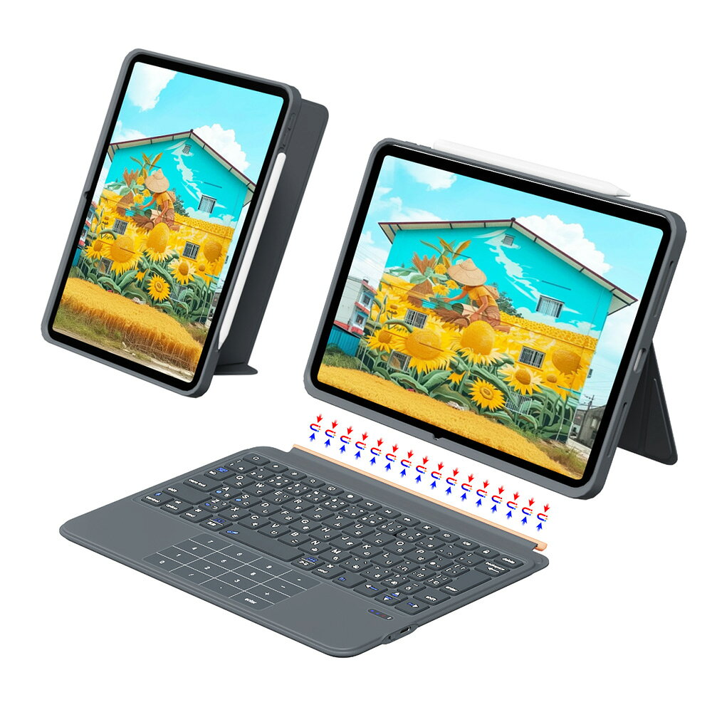 【最新】EWIN 9.7 インチブルートゥースiPad用キーボード付きケース② EWIN iPad キーボード ケース+Bluetooth ワイヤレスマウス セット iPad