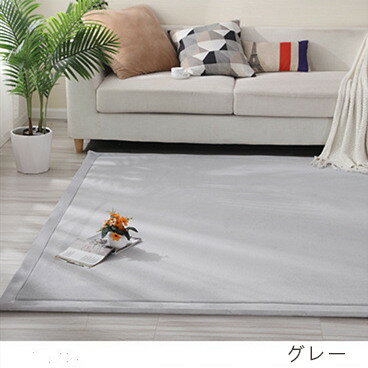 品名低反発はっ水クッションラグ＜ホリデープラス＞ 表地ポリエステル100％ パイル长约5mm 目付量200g/m2 中材低反発ウレタン15-13mm 全厚约20mm 里面不织布すべり止...