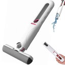 プミニモップ ポータブルモップ 携帯用小型モップ 小型多機能ハンズフリー モップ デスクトップクリーニングミニモップ デスククリーニングモップ、ミニ除湿モップ(3)
