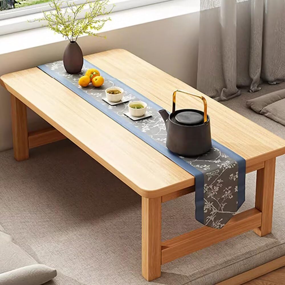 折りたたみ式 ローテーブル 80*40*35cm 和室テーブル 座卓 ちゃぶ台 ナチュラル 持つ 和風 リビングテーブル ティーテーブル コーヒーテーブル 来客用 一人暮らし おしゃれ 木製