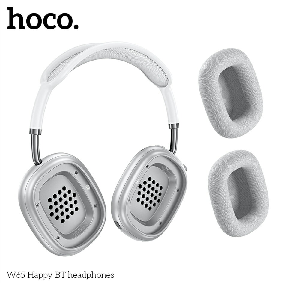 hoco. イヤホン ワイヤレス ヘッドホン ヘッドセット Bluetooth ANC ノイズキャンセリング ゲーミングヘッドセット W65 有線 無線 高解像度 密閉型 高音質 長時間再生 プレゼント ギフト 新生活応援 HIFIステレオ 両用 遮音 密閉型 重低音 テレビWEB会議 tactstore-10002824 タクトストア サンプル画像3