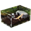 爬虫類飼育 爬虫類、両生類、小動物ケージ 亀トカゲヘビ飼育ボックス 送料無料 爬虫類 ケース 小動物ハウス 保温ケース お手入れ簡単 ケージ バードケージ ...