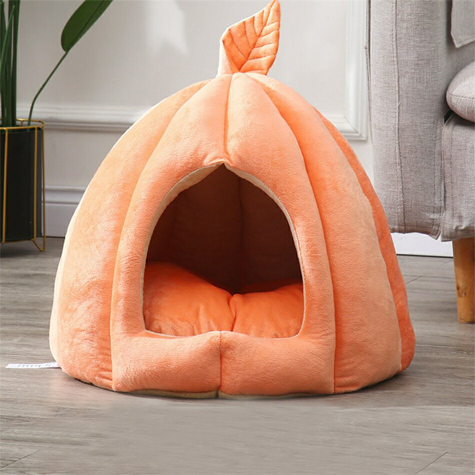 猫ハウス 冬用 ドーム型　猫 ベッド ペットクッション 冬 暖かい 滑り止め ふわふわ ペットマット 丸洗い