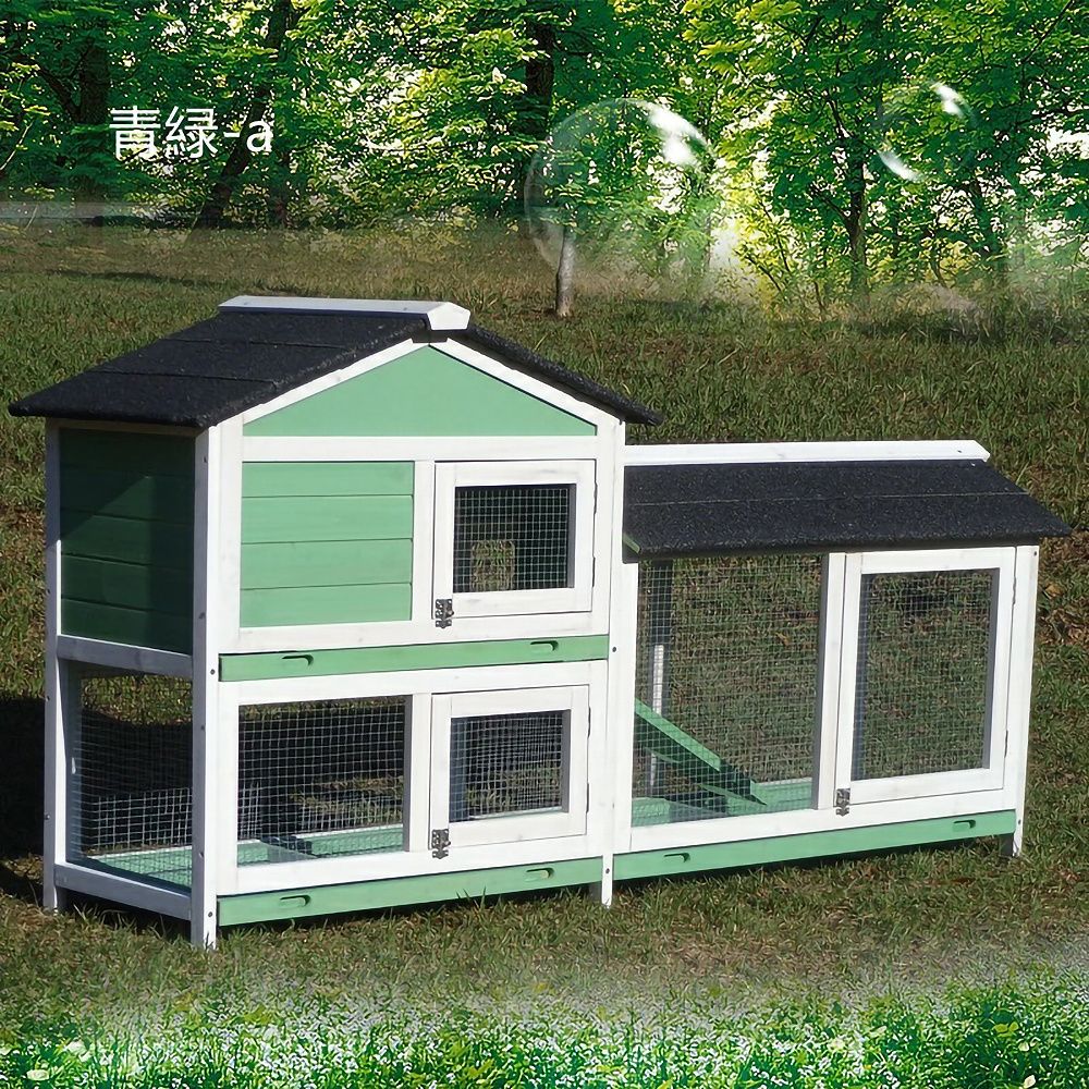 飼育ケージ 動物ケージ ペット ケージ 大型 木製 天然杉材 屋外 鳥かご アヒル 鳥かご ニワトリかご トリ小屋 別墅 屋根付き サークル ペットゲージ 鳥スタンド 多頭飼い 鳥屋 野外 庭用 通気性 耐磨耗 組立通気性が良い 丈夫 おうち