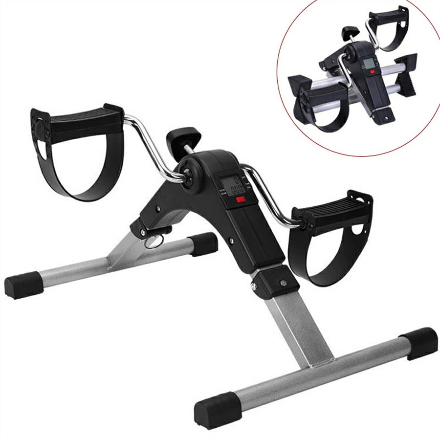 レッグトレーニング エクササイズ ながらトレーニング フィットネス 折りたたみ コンパクトミニ折りたたみ自転車家庭用ミニフィットネス車折りたたみ足トレーニング器