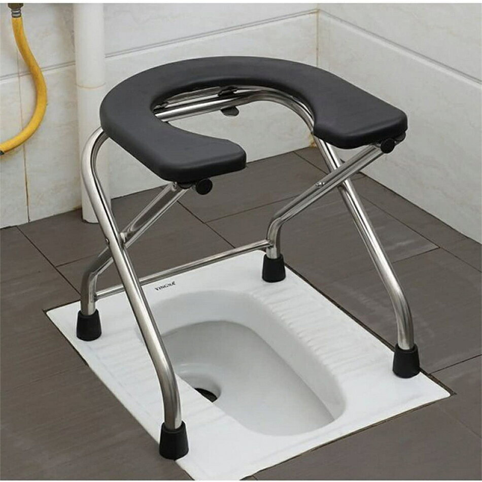 介護用ポータブルトイレ椅 折りたたみ式シャワー便座椅 滑り止め 水洗可能 組立不要 簡易トイレ介護用 便器 介護椅子 お手入れ簡単 自宅介助 防災用 高齢者 手術後 妊婦、ハンディキャップ用 介護アウトドア 介護 災害 風呂 浴室 非常用 キャンプ 用品 tactstore-10002160 タクトストア サンプル画像3