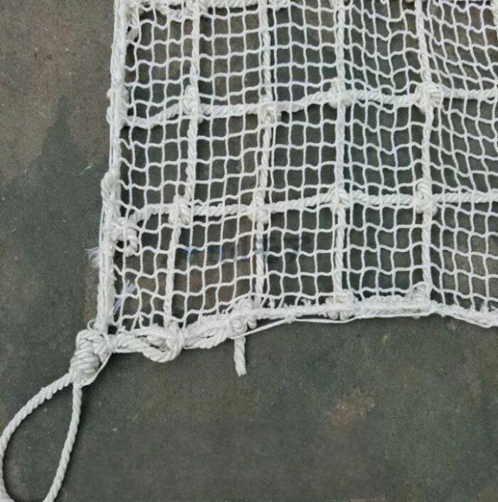 モッコ型 ベルトスリング スリングベルト 1.5m×1.5m ベルト幅4cm マス目3.5cm ポリ...