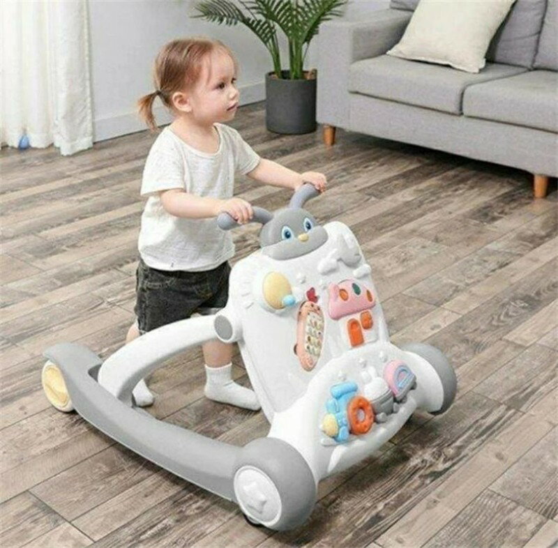 ベビーウォーカー 手押し車 幼児ウォーカー 歩行器 滑り止め 転倒止め 赤ちゃん 幼児 子ども 幼児 おもちゃ 知育玩具 プレゼント 2