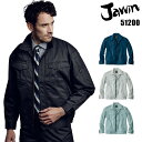 作業服 Jawin 秋冬用 長袖ブルゾン ジャンパー ジャケット 作業着 51200 メンズ レディース 男女兼用 自重堂 ジャウィン 帯電防止 SS-5L