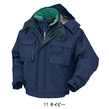 防寒着 ドカジャン クロダルマ 防寒ジャンパー 54133 メンズ 秋冬用 作業服 作業着 M〜5L