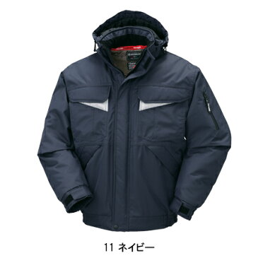 防寒着 ドカジャン クロダルマ 防水防寒ジャンパー 54200 メンズ 秋冬用 作業服 作業着 S〜7L