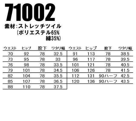 作業服 Z-DRAGON 秋冬用 カーゴパンツ メンズ 作業ズボン 作業着 ワークウェア 71002 ジードラゴン 自重堂 単品(上下セットUP対応) W70-120