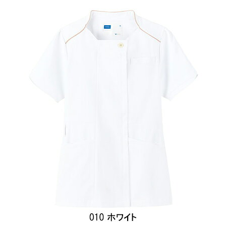 医療・メディカル・ユニフォームWHISEL ホワイセル チュニック WH12201 レディース 医療・メディカル・ユニフォーム SEKマークS-4L