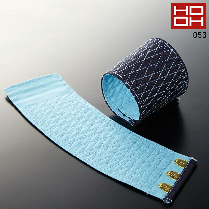 鳳皇 HOOH 空色手甲藍染(3枚こはぜ) 男女兼用 053 村上被服 作業服 作業着 S-LL