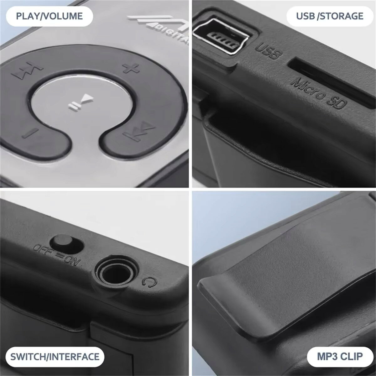 MP3プレーヤー microSDカード仕様 m...の紹介画像2