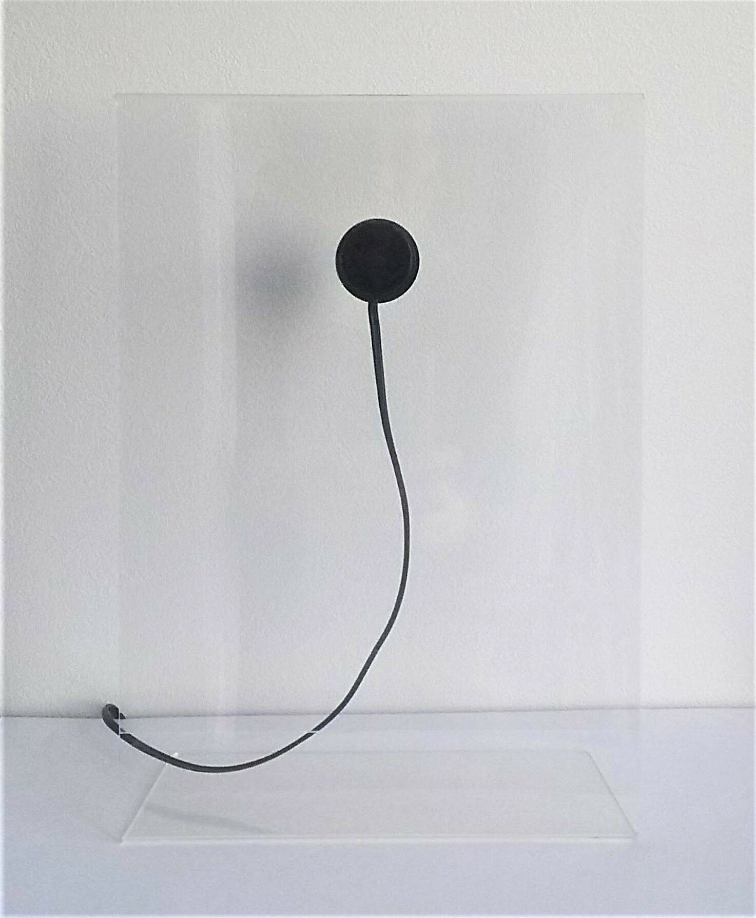 透明A4サイズ入れ垂直両面アクリルスタンド アートフォトフレームボード立て メニュー看板に  伝振動板にも [3]