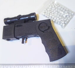 BB弾アクションガン ポケットショットガン スパイコス用　安全なプラスチック製