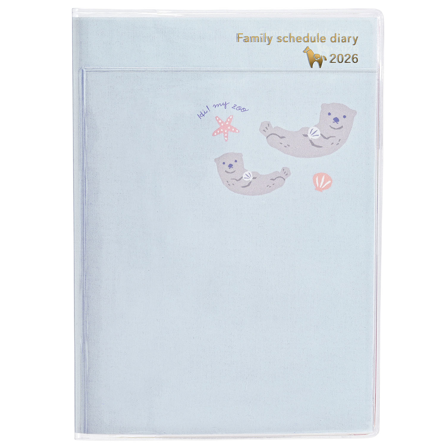 [クツワ]2026年家族手帳A6Z...
