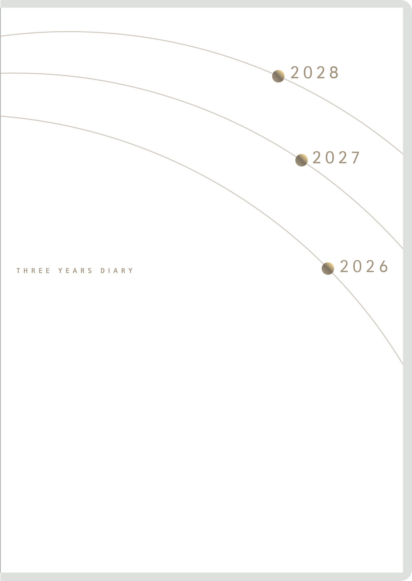 高橋書店 2026年1月始まり 3年日記 No.18