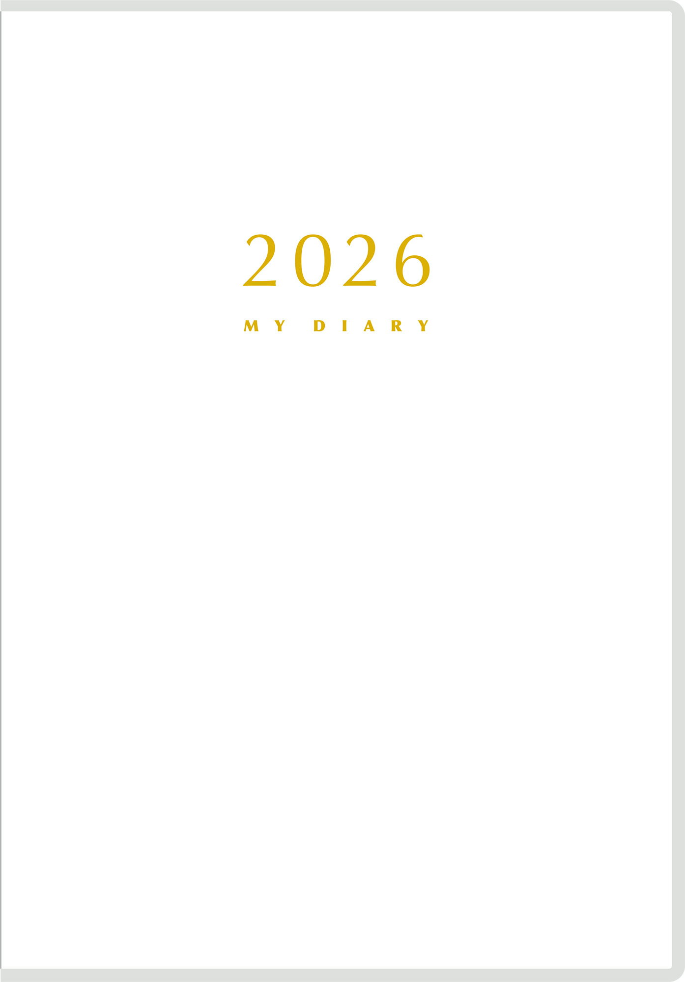 高橋書店 2026年1月始まり マイダイアリー No.24