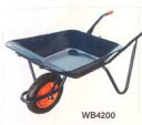 【法人様限定(個人宅配送不可)】 スチール2才一輪車 5セット シンセイ WB4200 台車 運搬 4571191198389【121-48】