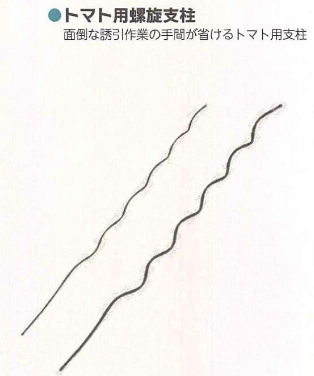 シンセイ 11 ×1200mm 園芸支柱 トマト用螺旋支柱 50 4582193315445【121-621】
