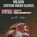 【Wilson】【ウイルソン】【カスタムオーダーグラブ】ウイルソン オーダーグラブ 硬式用 革ソフト用 プロストック ステアレザー【代引き 後払いでは承れません】