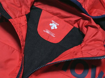 2020年秋冬モデル デサント DESCENTE Move Sport ジュニア用 フード付きウインドブレーカー ジャケット・パンツ上下セット DMJQJF30/DMJQJG30 裏地:トリコット起毛 キッズ 子供 セットアップ セール