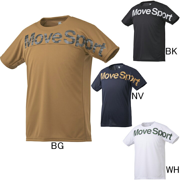 楽天田原スポーツデサント　DESCENTE　Move Sport　半袖Tシャツ　DMMQJA50　プラクティスシャツ　メンズ　セール